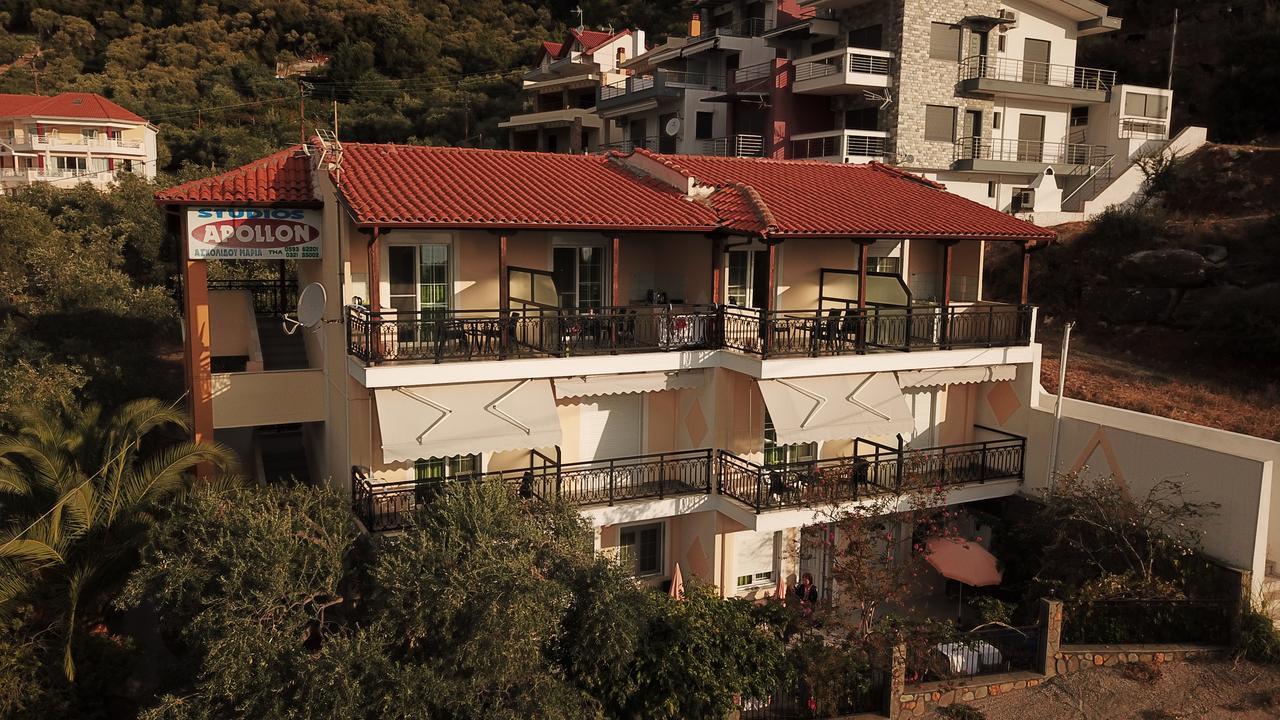 Studios Apollon Chrysi Ammoudia Extérieur photo